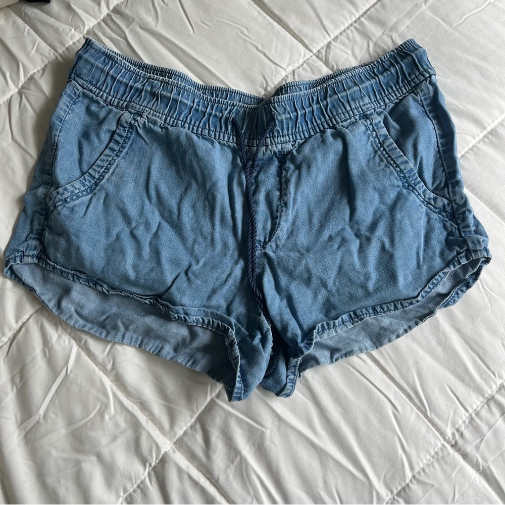 Loft Denim Wash Shorts